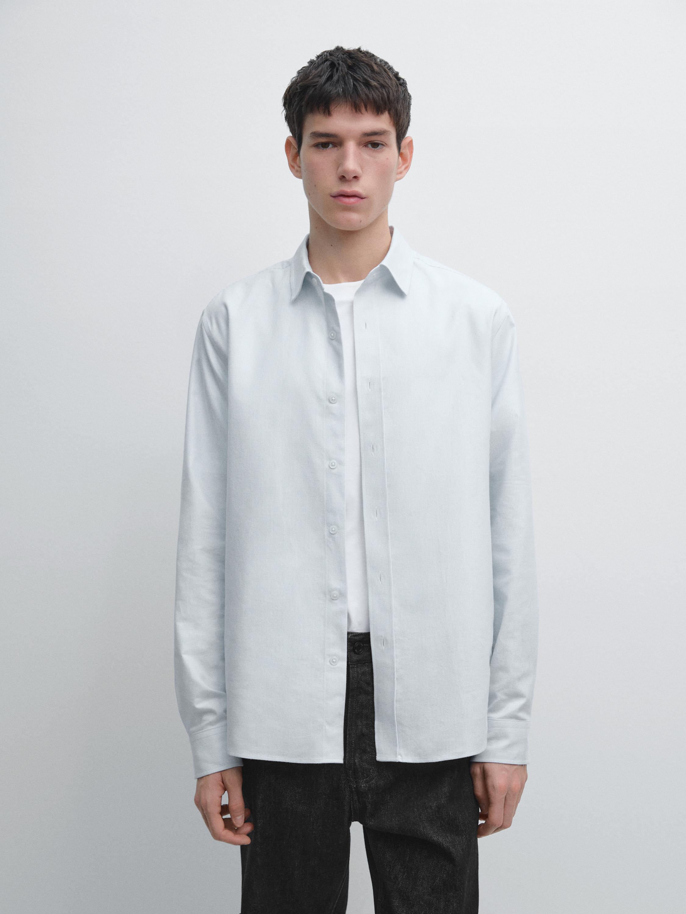 Chemise regular fit milleraies